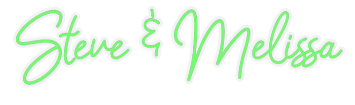 Custom Neon: Steve & Melissa