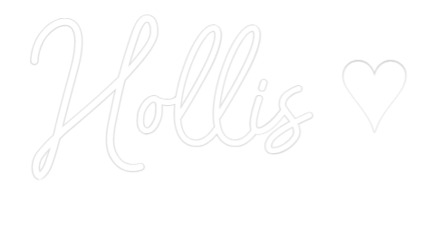 Custom Neon: Hollis ♥