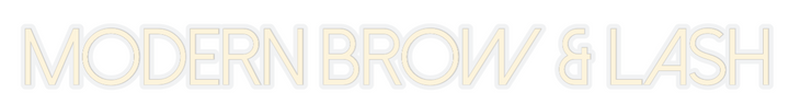 Custom Neon: Modern Brow &...