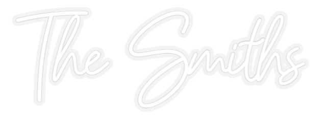 Custom Neon: The Smiths
