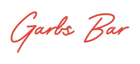 Custom Neon: Garbs Bar
