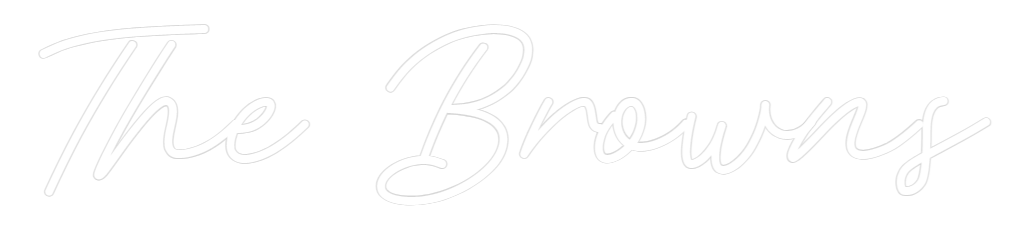 Custom Neon: The Browns