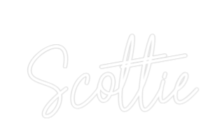 Custom Neon: Scottie