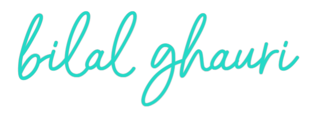 Custom Neon: bilal ghauri