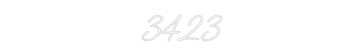 Custom Neon: 3423