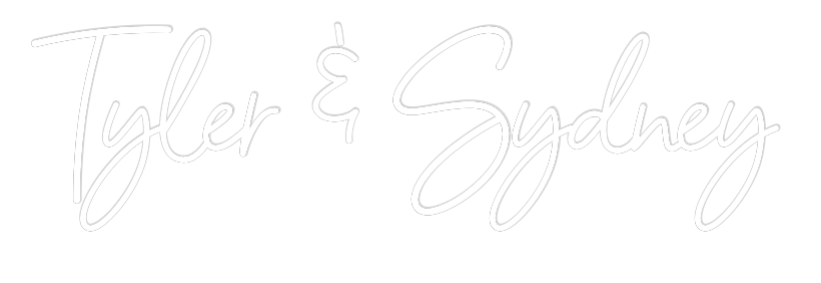 Custom Neon: Tyler & Sydney