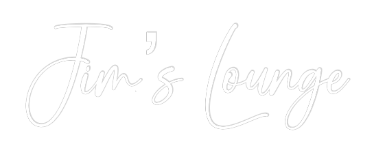 Custom Neon: Jim’s Lounge