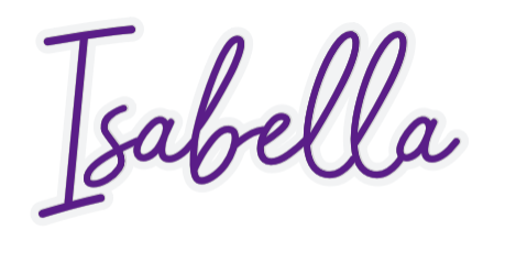 Custom Neon: Isabella