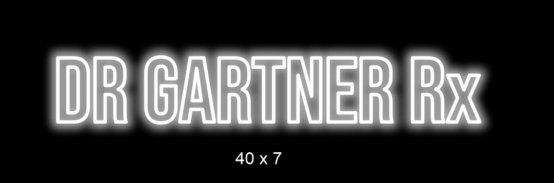 Custom neon sign for DR GARTNER Rx