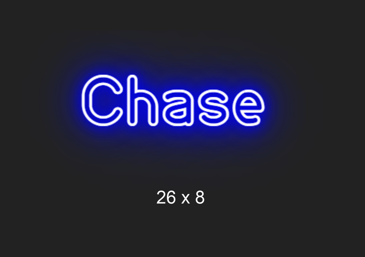 Custom neon sign for clube