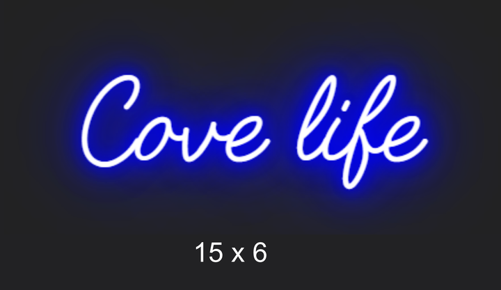 Custom neon sign for Ellenattop