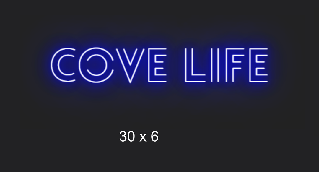 Custom neon sign for Ellenattop