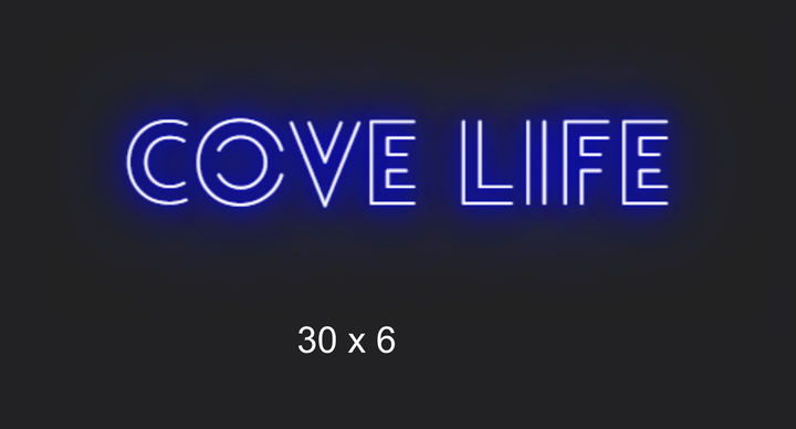 Custom neon sign for Ellenattop