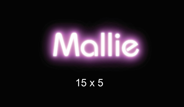 Custom neon sign for Brooke