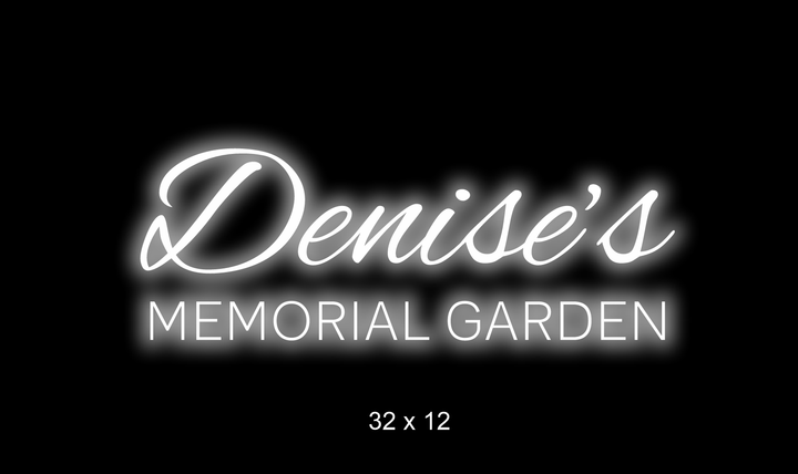 Custom neon sign for Carolyn