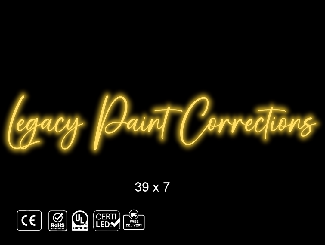 Custom neon sign for Alyssa Pascoe