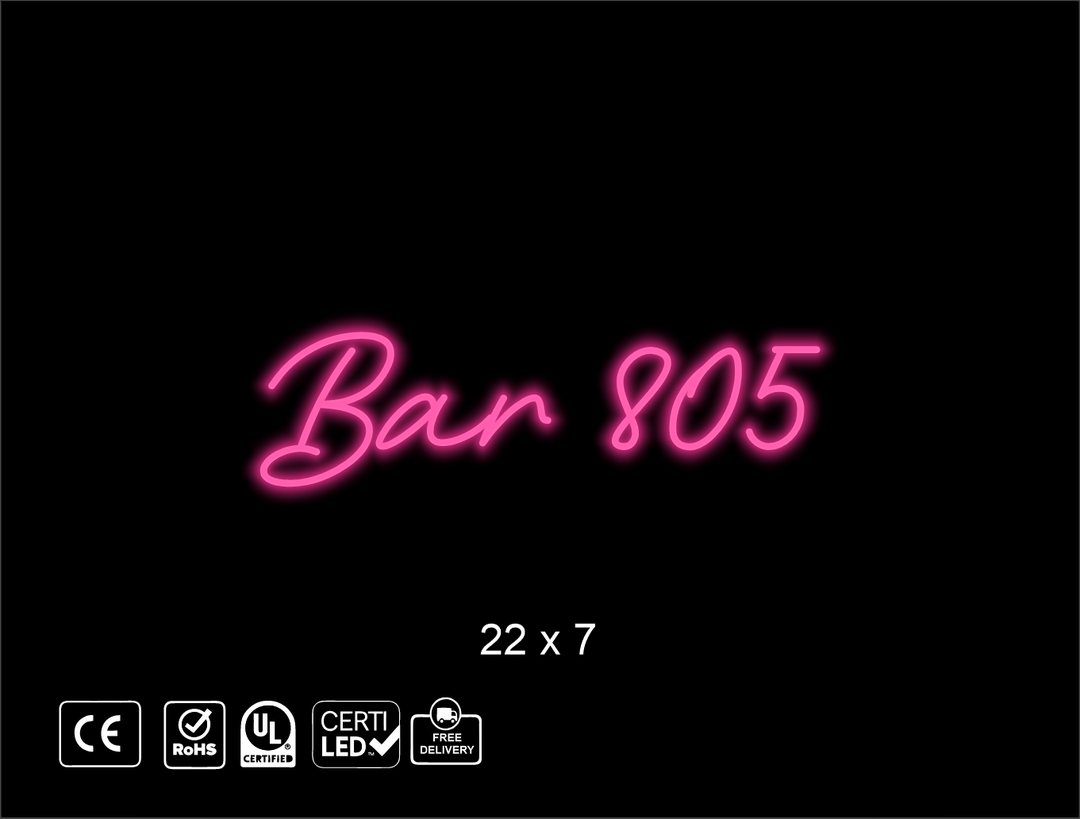 Custom Neon sign for Ashley Sarrica
