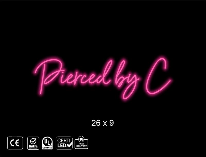 Custom Neon sign for Jasmine Wilson