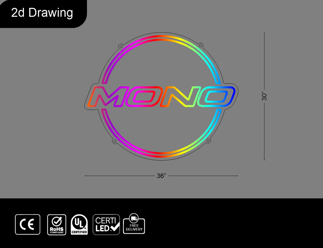 Custom Neon sign for jeremy ezrin
