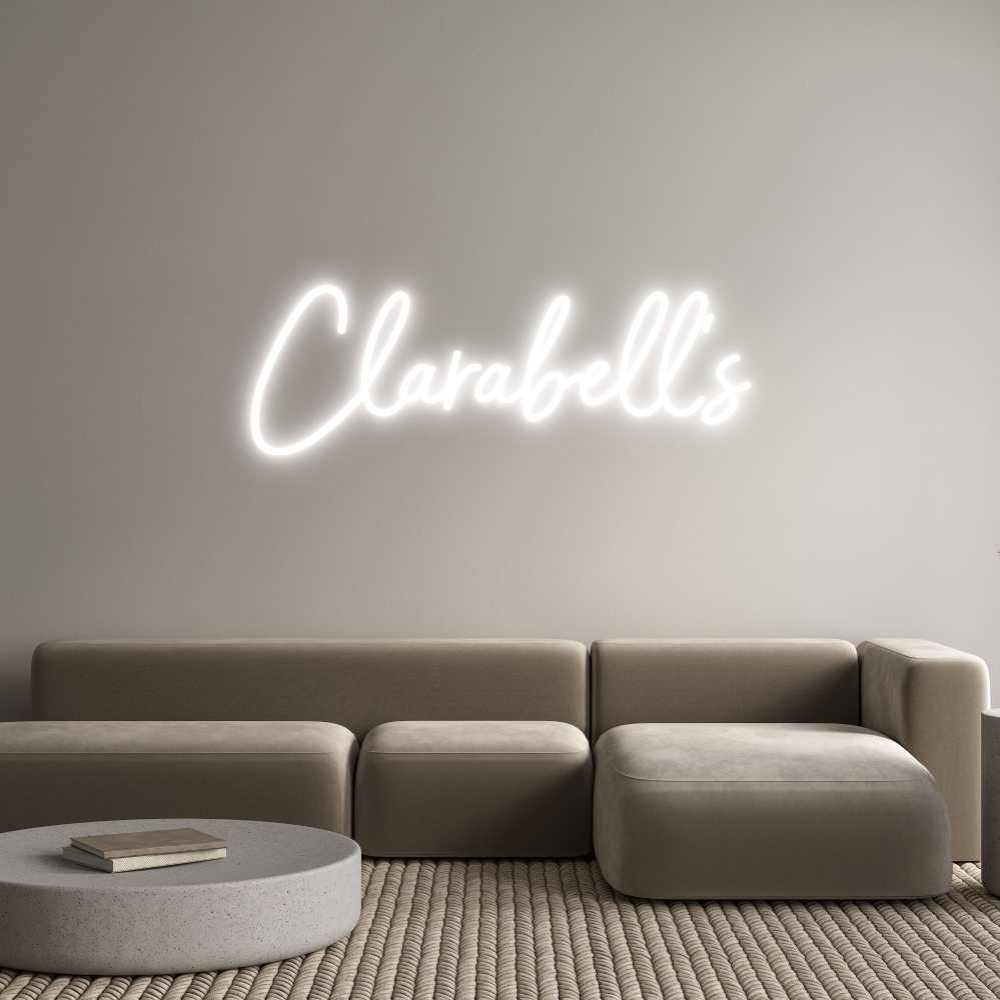 Custom Neon: Clarabell's