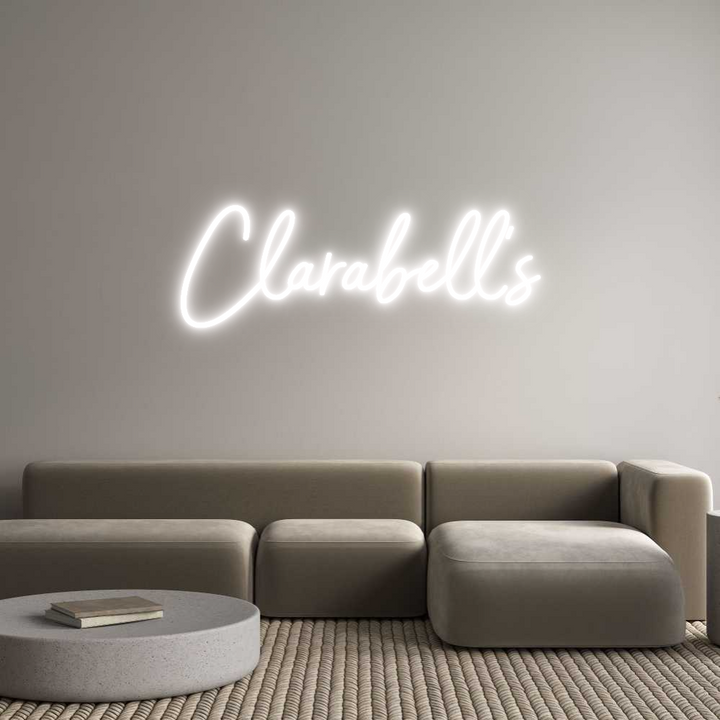 Custom Neon: Clarabell's