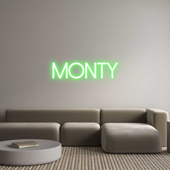 Custom Neon: Monty