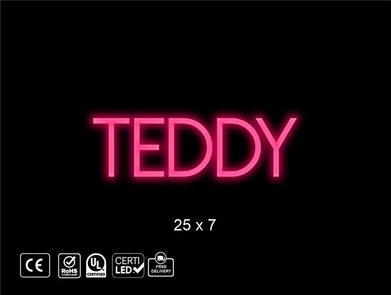 Custom Neon sign for Justin