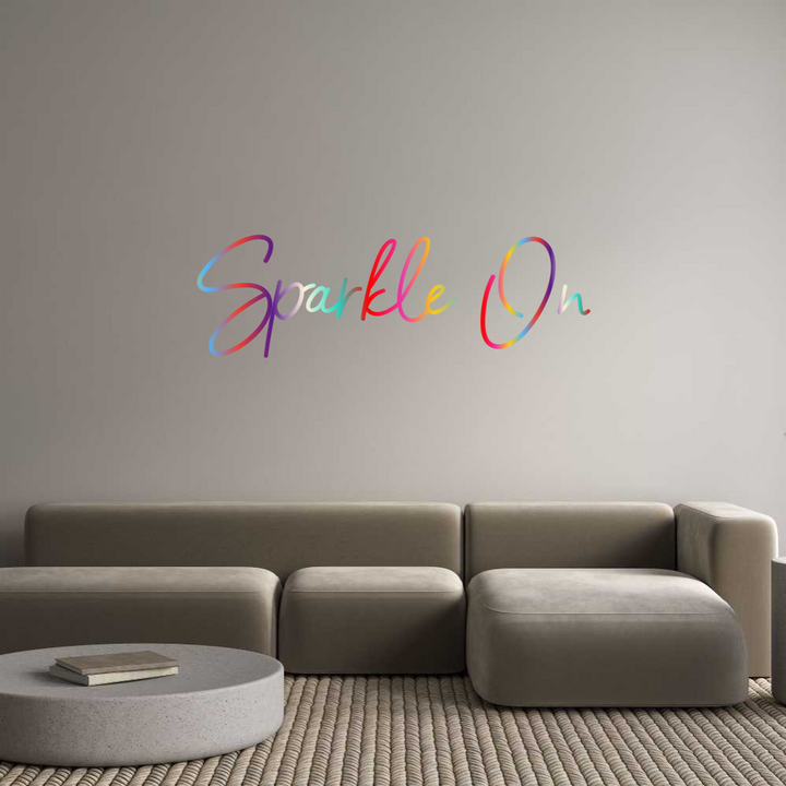 Custom Neon: Sparkle On