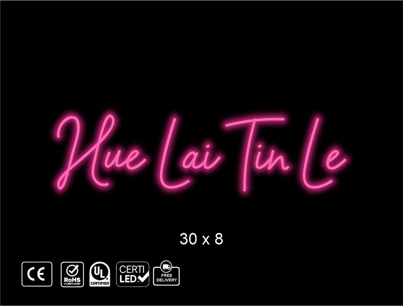 Custom Neon sign for Hue Lai