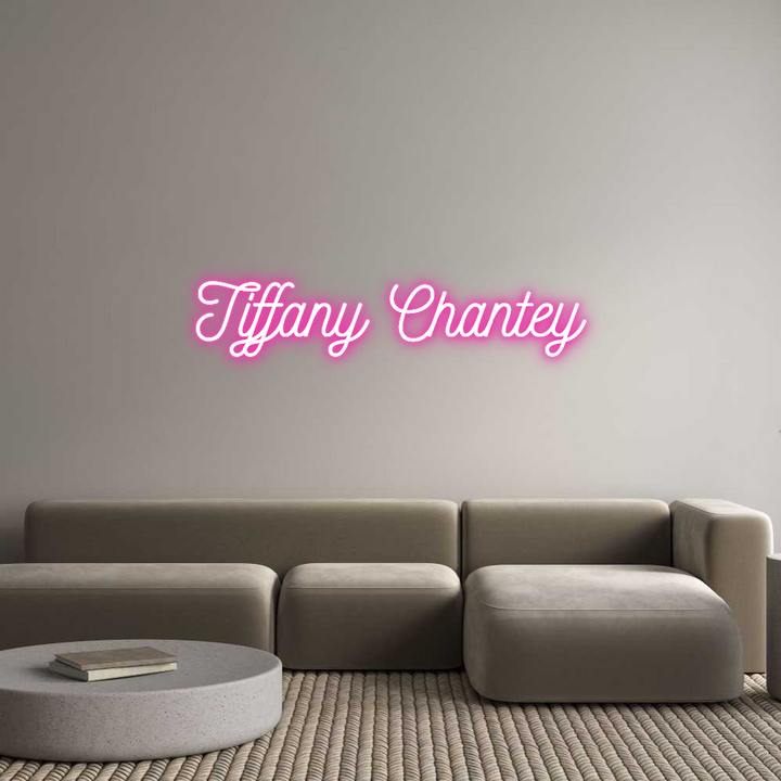 Custom Neon: Tiffany Chantey