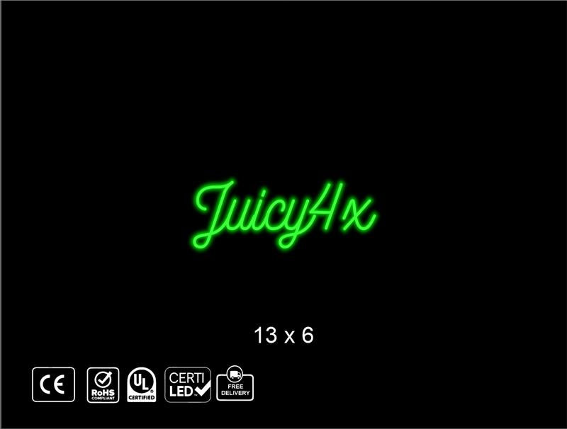 Custom Neon sign for Karon Harvis