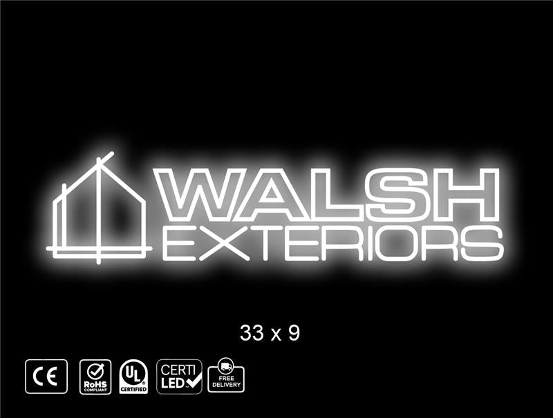 Custom Neon sign for John walsh