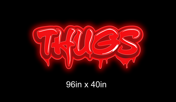 Custom Neon Sign For Drew Wall