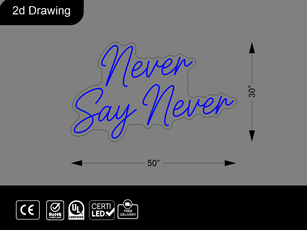 Updated Neon sign for Sandra Oliveira ( 50 x 30" )
