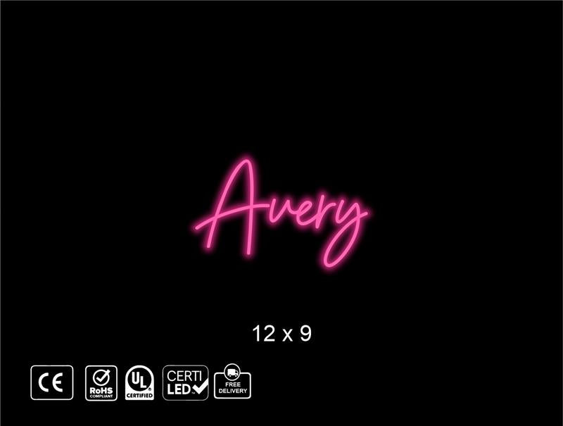 Custom neon sign for A. Creger