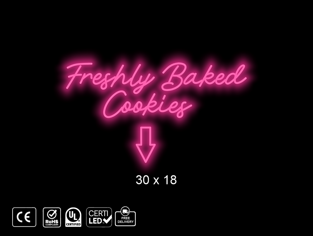 Updated custom neon sign for Marcia Tucker