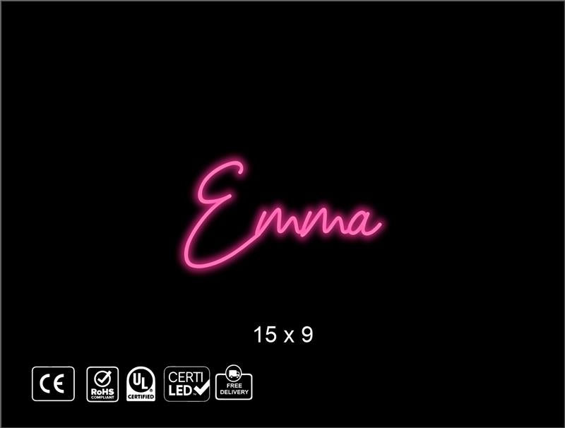Custom Neon sign for J. Civic