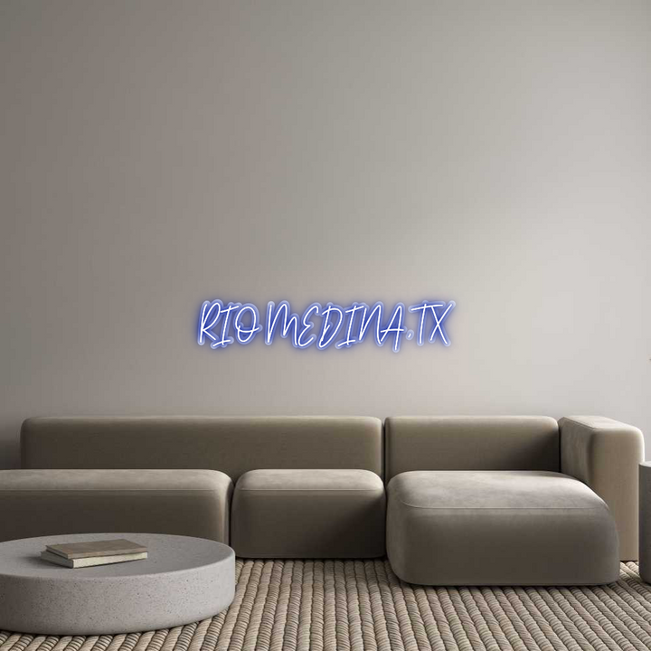 Custom Neon: RIO MEDINA,TX