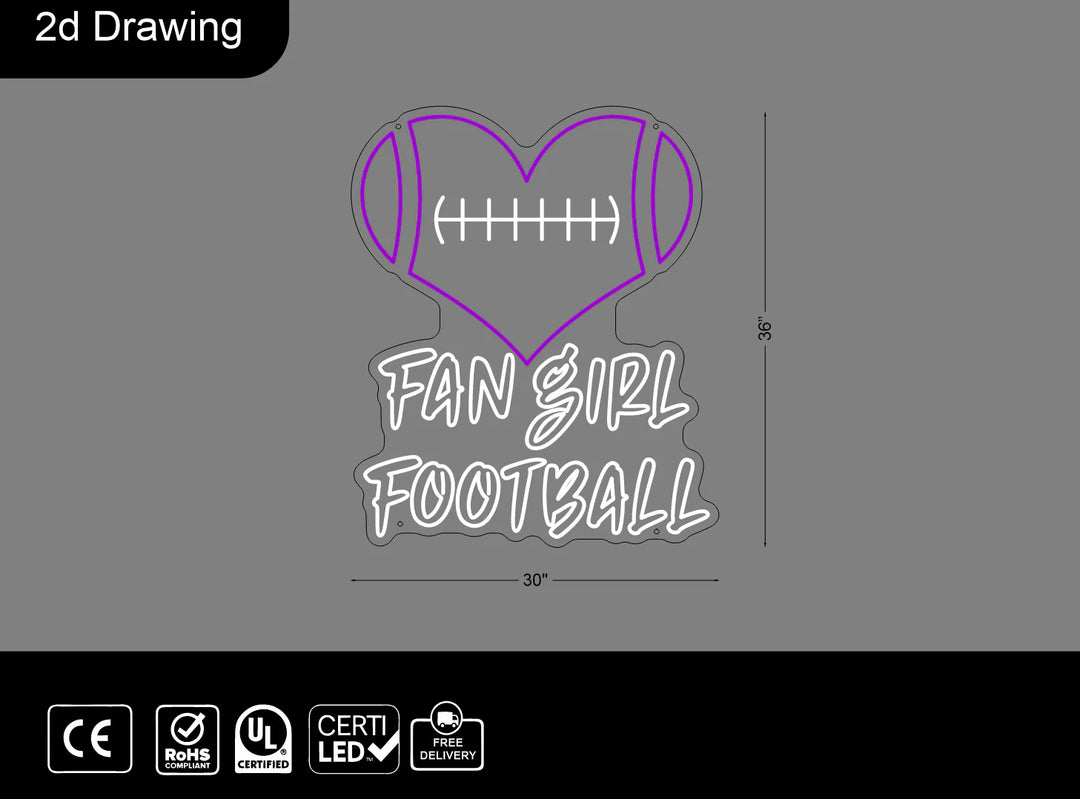 Fan Girl sign for Keith Adabie