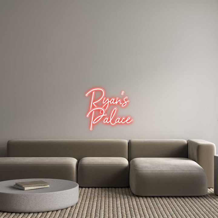Custom Neon: Ryan’s 
Palace