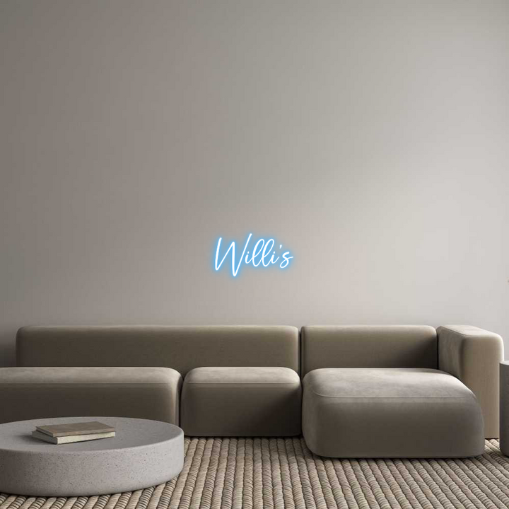 Custom Neon: Willi's