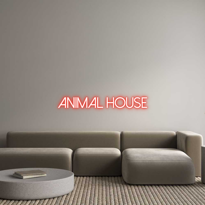 Custom Neon: Animal house