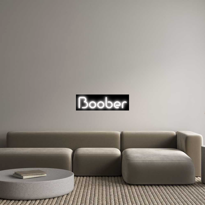 Custom Neon: Boober