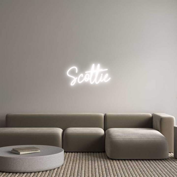 Custom Neon: Scottie