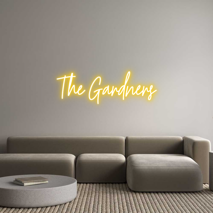 Custom Neon: The Gardners