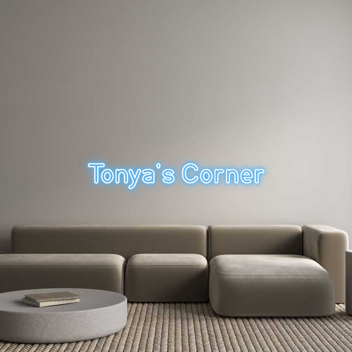 Custom Neon: Tonya's Corner