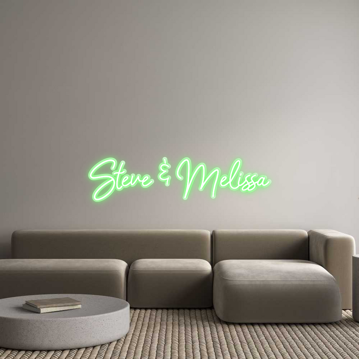 Custom Neon: Steve & Melissa