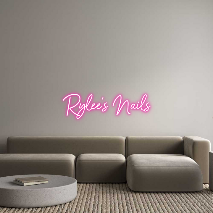 Custom Neon: Rylee’s Nails