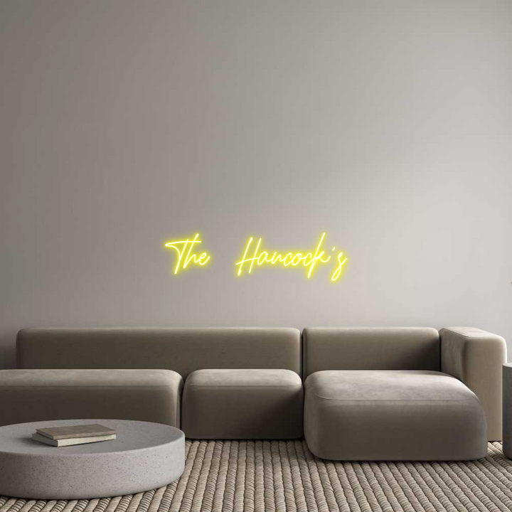 Custom Neon: The  Hancock's