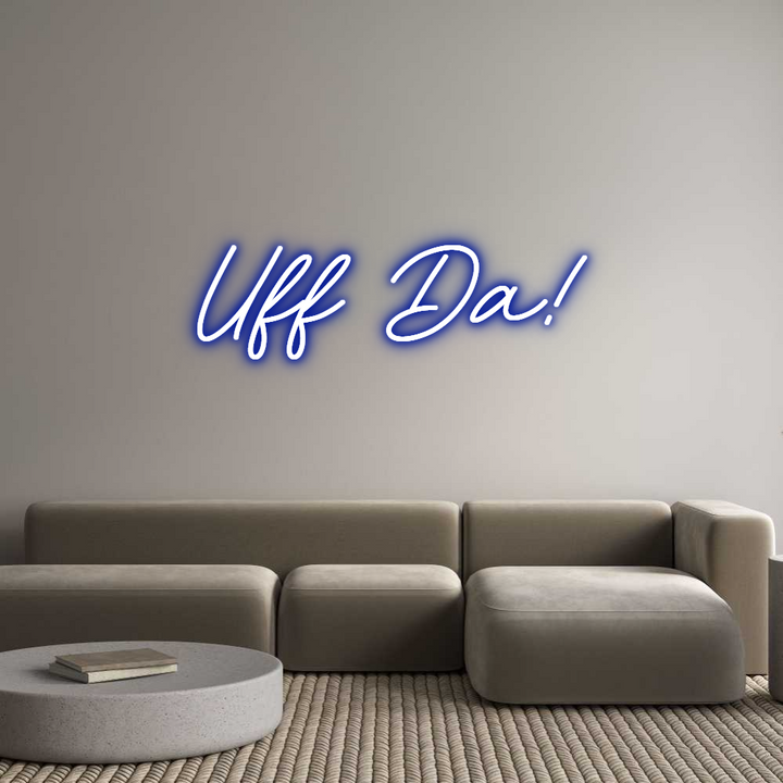 Custom Neon: Uff Da!